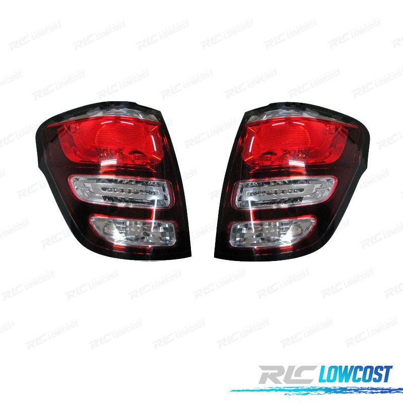 Pilotos PARA Citroen C3 Restyling 13-16 Blanco ROJO