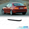 Moldura Izquierda Paragolpes Trasero BMW E46 Sedan 98-01 Negro MATE