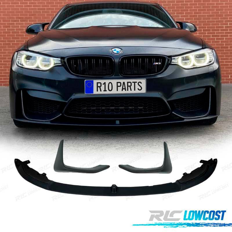 Spoiler LIP BMW F80 F82 F83 11-18 + Splitters Negro MATE | TDH Performance