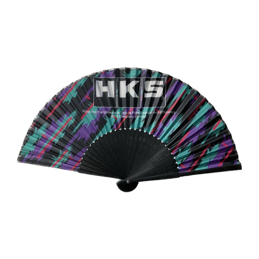 HKS Japanese Folding Fan Oil Colour