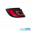 Piloto IZQ PARA Mazda 6 4P 5P 07-09 ROJO