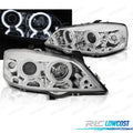 Faros PARA OPEL Astra G 97-04 OJOS Angel CCFL Fondo Cromo | TDH Performance