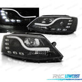 Faros PARA Volkswagen VW Jetta VI 11-14 TRU DRL Negros