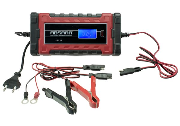CARGADOR DE BATERIA INTELIGENTE 4A 6-12V 11 FASES DE CARGA Accesoires VOITURE ELECTRÓNICA