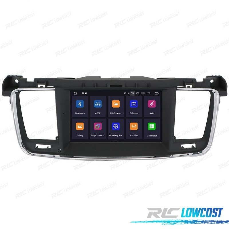 Radio GPS Android 10 PARA Peugeot 508 11–15