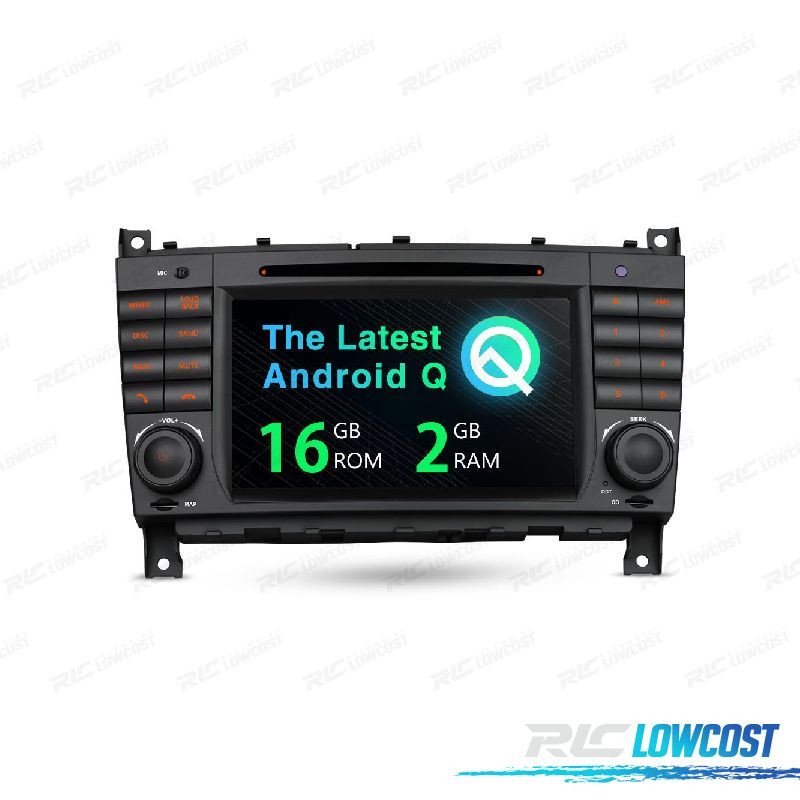 Radio GPS Android 10 PARA Mercedes W203 04-07 W209 04-06 W463 06-08