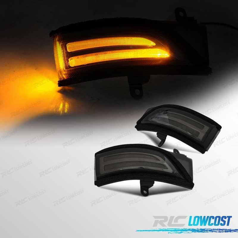 Intermitentes Volkswagen VW GOLF Jetta Passat Sharan Superb Alhambra Espejo LED Dinamicos Ahumado | TDH Performance
