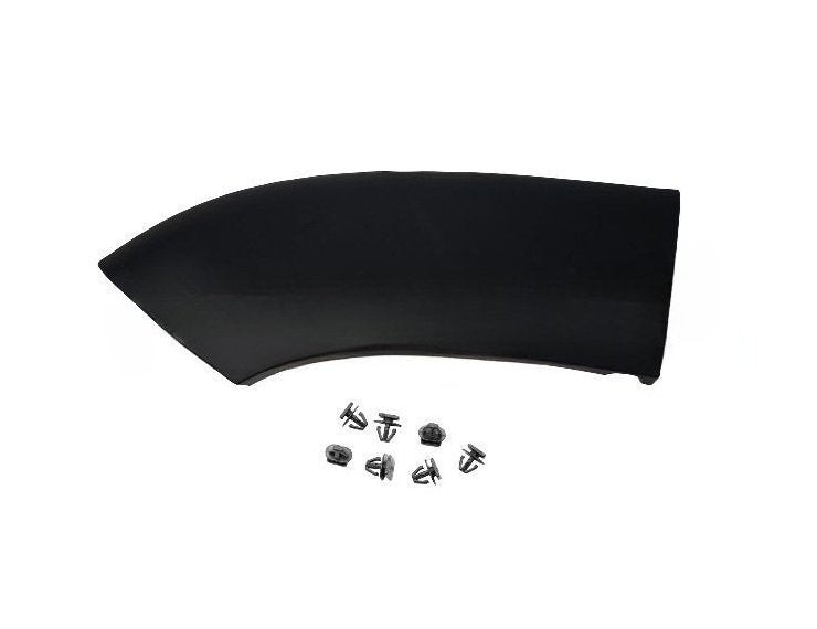 Cerco aleta delantera izquierda, negro, con clips izquier Peugeot BOXER