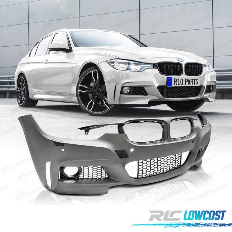 Paragolpes Delantero BMW F30 F31 LOOK M PDC Rejillas Niebla | TDH Performance