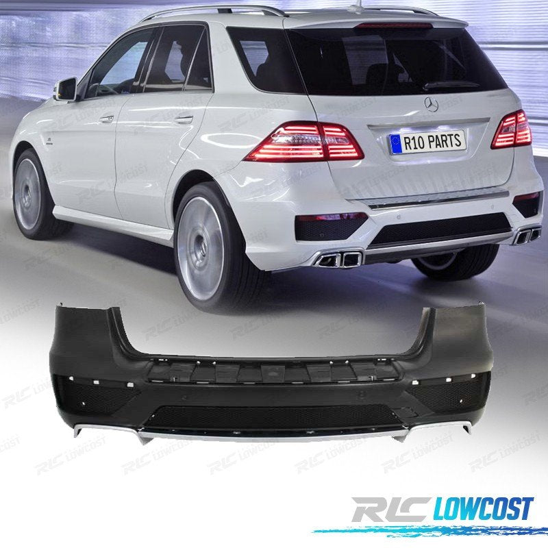 Paragolpes Trasero Mercedes Classe ML W166 11-16 LOOK AMG 63 PDC | TDH Performance