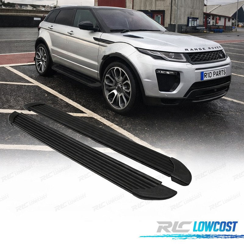 Estriberas Estribos Negro Srange Rover Evoque | TDH Performance