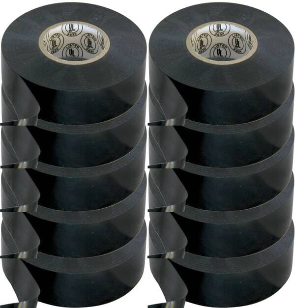 CINTA AISLANTE (10 ROLLOS) 10X15X019 MM Accesoires VOITURE MANTENIMIENTO Y HERRAMIENTAS