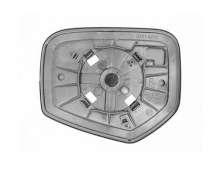 Cristal de retrovisor derecho Mitsubishi L200