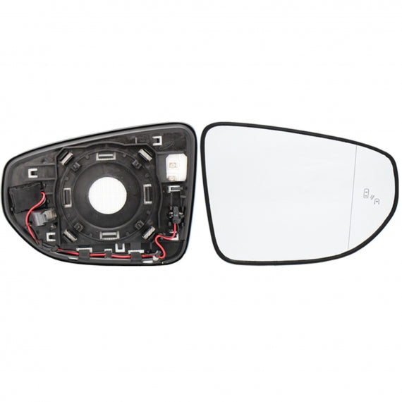 Cristal + soporte retrovisor derecho, asférico, térmico, side (2 y 2 pines) Lexus LBX