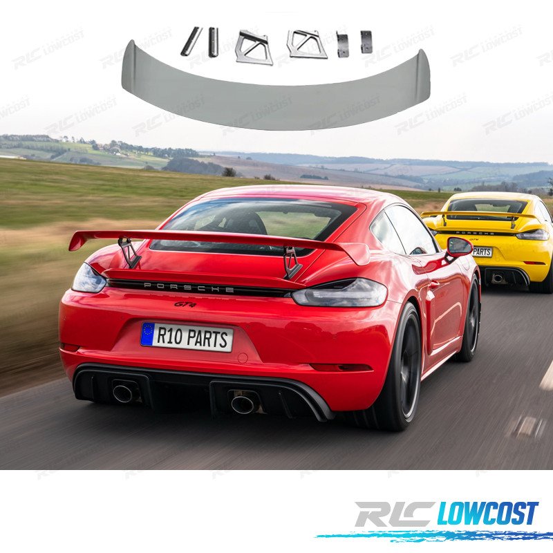 Aleron Spoiler Porsche Cayman 17-23 LOOK GT4 | TDH Performance