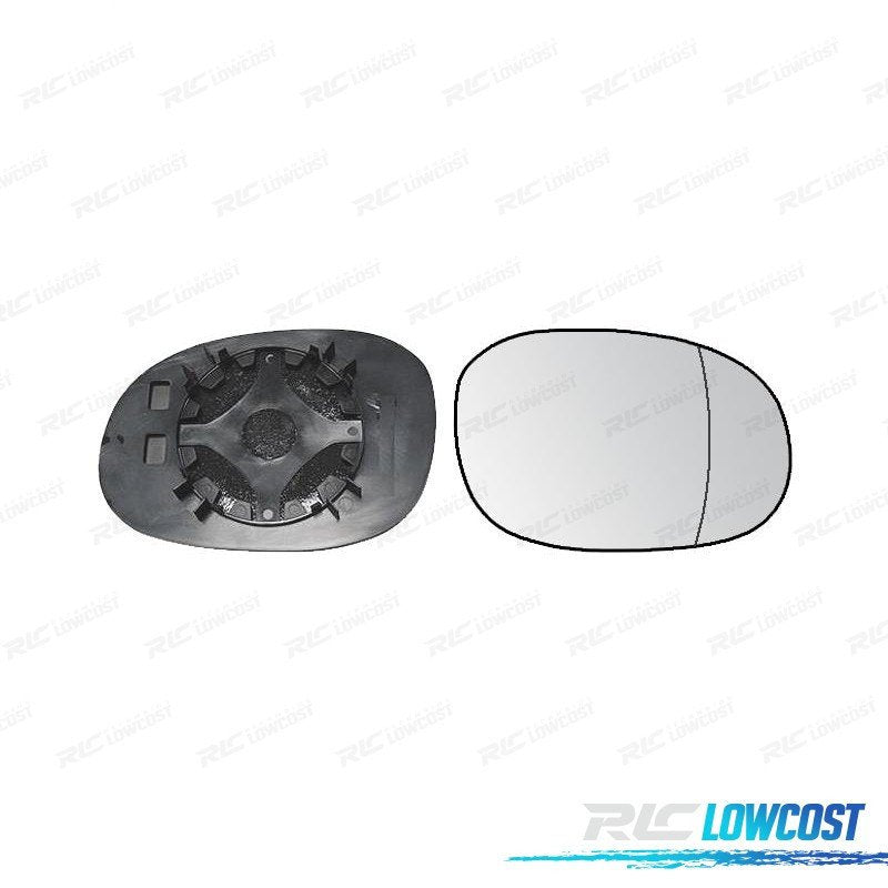 Cristal Espejo BASE Derecho Peugeot 206 98-03 Convexo