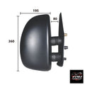 Retrovisor Derecho Peugeot Boxer Nuevo Ref. 8153JR