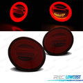 Pilotos Volkswagen VW NEW Beetle 98-05 Hatchback LED Dinámicos ROJO Ahumado | TDH Performance