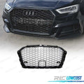 Parrilla AUDI A3 8V 16-20 PDC LOOK RS3 Negro Brillo ACC | TDH Performance