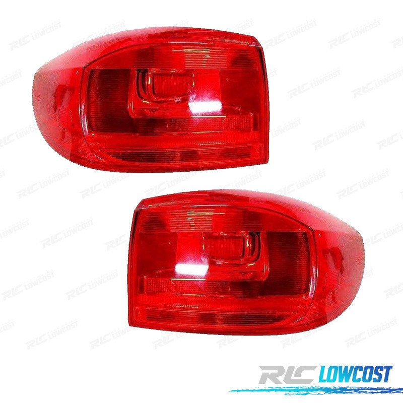 Pilotos Volkswagen VW Tiguan 11-16 ROJO