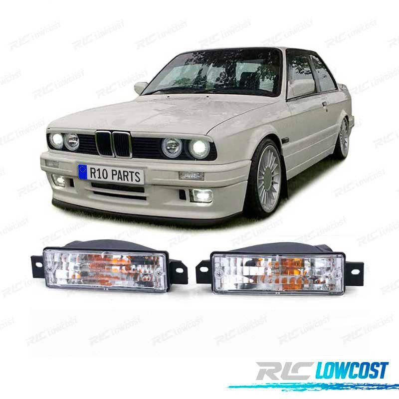Intermitentes Frontales BMW E30 87-93 Fondo Cromo | TDH Performance