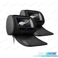 Reposacabezas Multimedia 7 Pulgadas HD USB SD Color Negro
