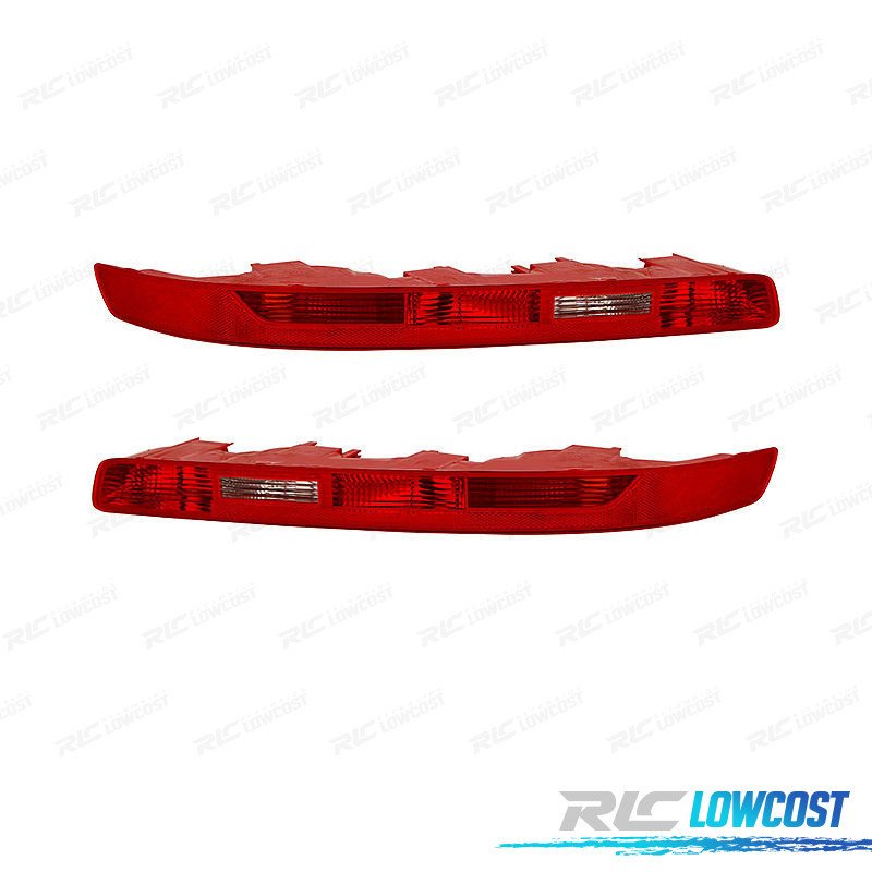 Pilotos AUDI Q7 10-15 Blanco ROJO