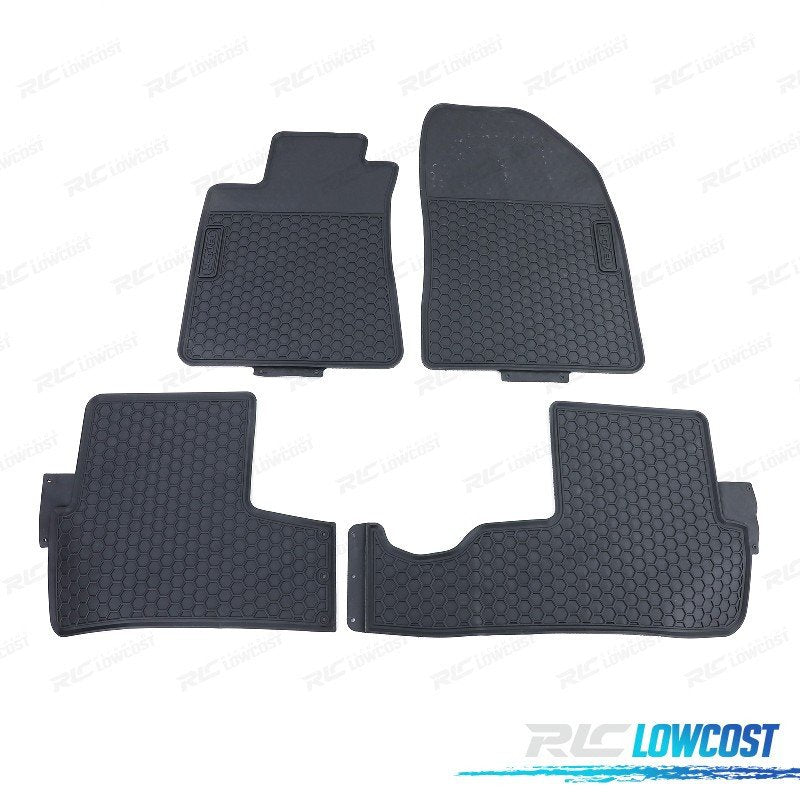 Alfombrillas GOMA Renault CLIO 4 BH 12- 4 Piezas