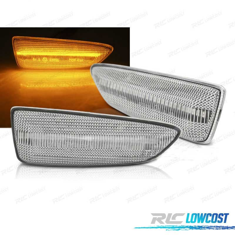 Intermitentes Laterales OPEL Astra J Astra K Zafira C Insignia B LED Dinámico Blanco | TDH Performance
