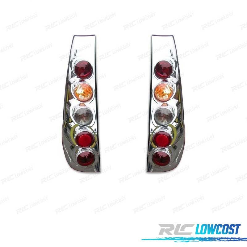 Pilotos FIAT Punto 93-99 LOOK Lexus Fondo Cromo
