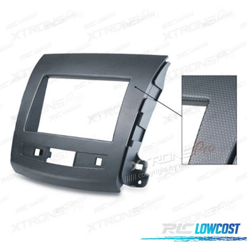 Marco Negro Radio 2-din PARA Peugeot Mitsubishi Citroen