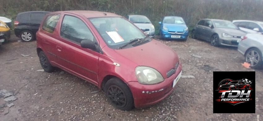 Toyota Yaris XP10 1999-2005 Hatchback Rojo - Despiece / Recambios
