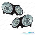 Faros Mercedes Clase E W211 02-06 LUPA Fondo Cromo | TDH Performance