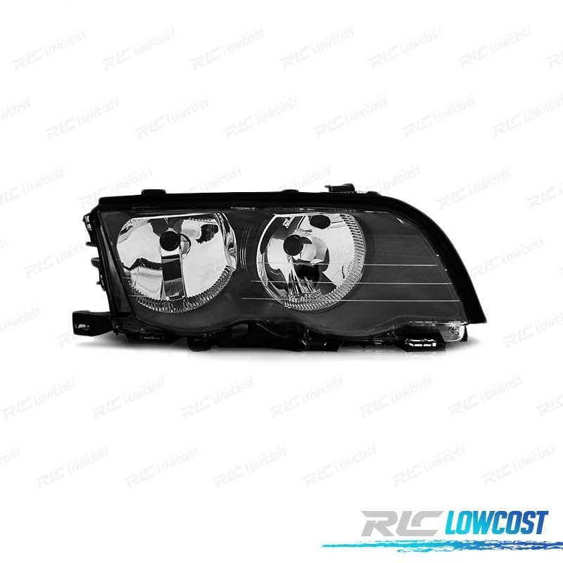 FARO Derecho BMW Serie 3 E46 Sedán Touring 98-01 Fondo Negro | TDH Performance