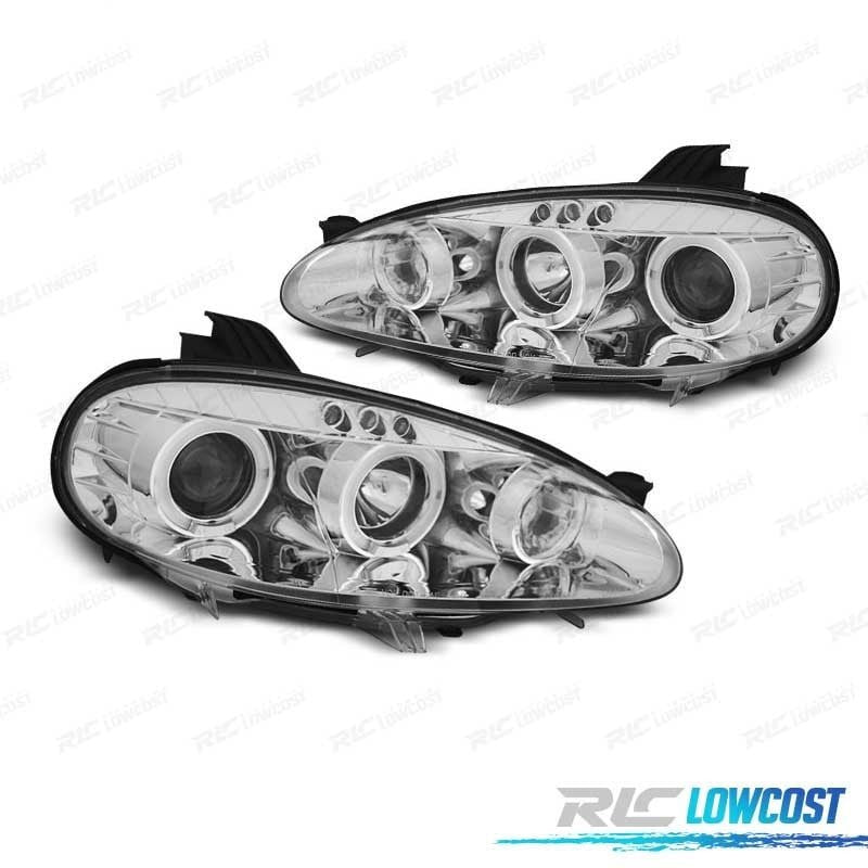 Faros Mazda MX5 01-05 OJOS Angel Cromados | TDH Performance