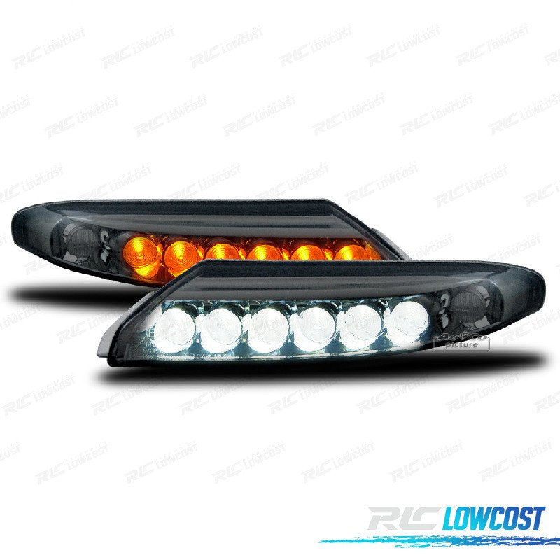 KIT LUZ Diurna + Intermitente LED Porsche 997 Turbo GT2 06-12 Ahumado | TDH Performance