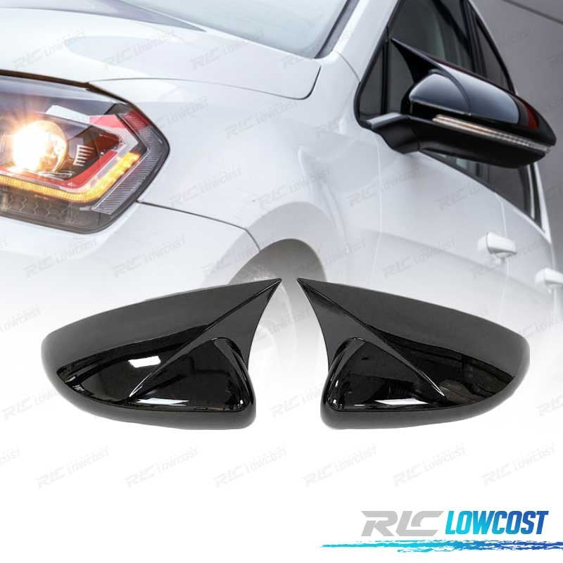 Carcasa Espejos Volkswagen VW GOLF 6 R20 Negro Brillo
