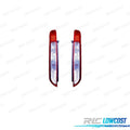 Pilotos PARA FORD Focus III 5P 08-10 Blanco ROJO