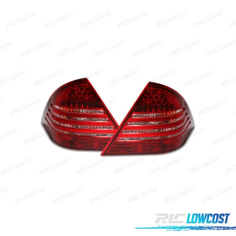 Pilotos Mercedes Clase E W211 02-06 LED ROJO | TDH Performance