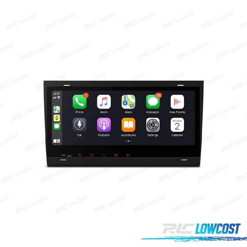 Radio GPS Android 12 AUDI A4 S4 RS4 SEAT EXEO 00-08 Octacore