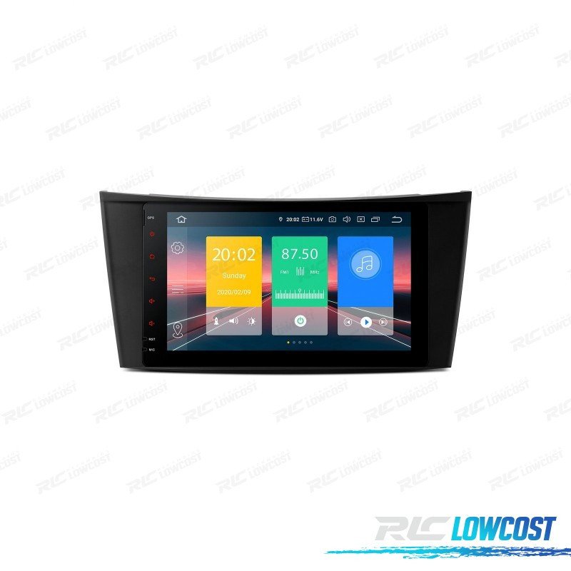 Radio GPS Android 10 PARA Mercedes CLS E W211 02-08