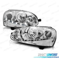 Faros Volkswagen VW GOLF 5 03-08 LUZ Diurna Cromados