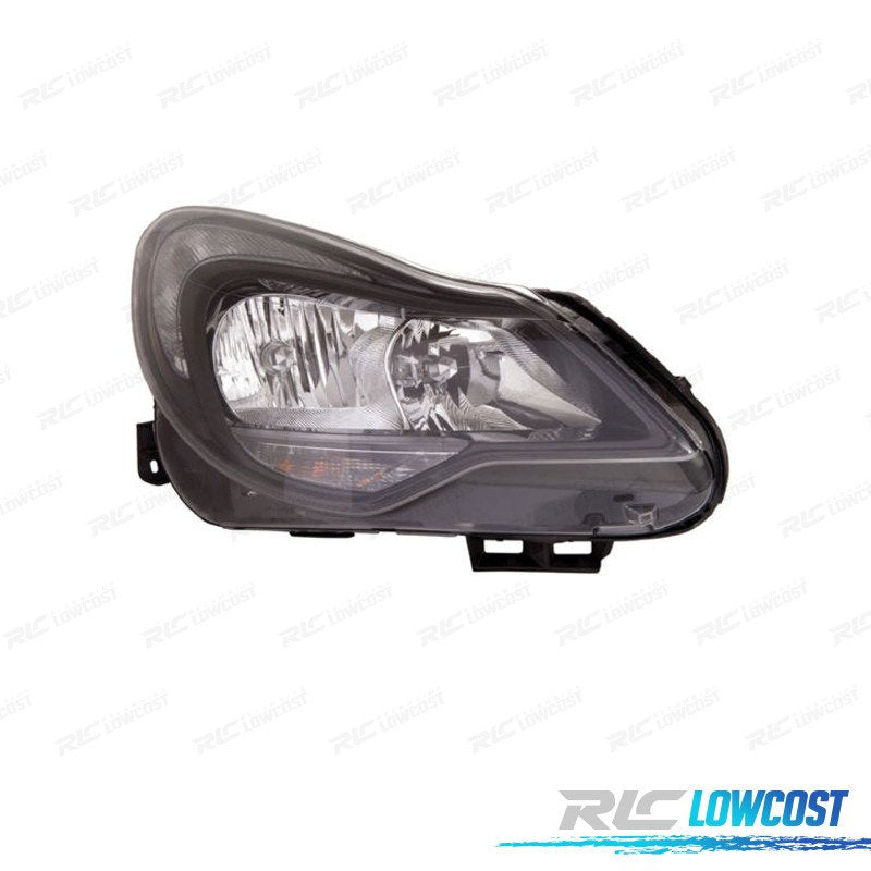 FARO DCH OPEL Corsa D 11-14 Negro