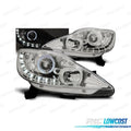 Faros Peugeot 107 05-12 LUZ Diurna Fondo Cromo | TDH Performance