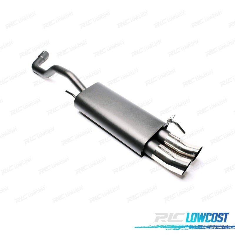 Silencioso Escape PARA Volkswagen VW POLO 1994-2001 X2 DTM | TDH Performance