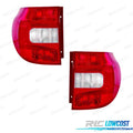 Pilotos Skoda YETI 09-13 Blanco ROJO