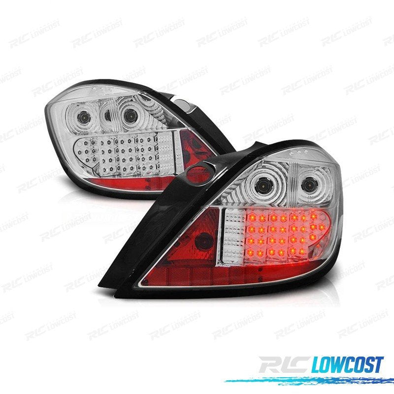 Pilotos PARA OPEL Astra H 04-09 LED Fondo Cromo | TDH Performance