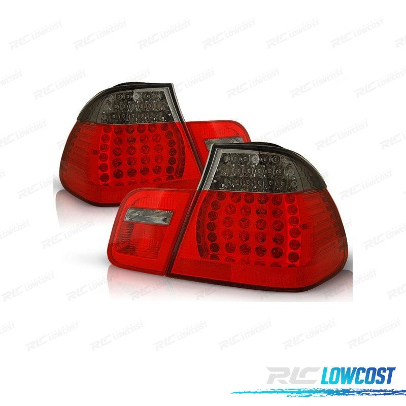 Pilotos BMW E46 01-05 LED ROJO Ahumado LOOK M3 | TDH Performance