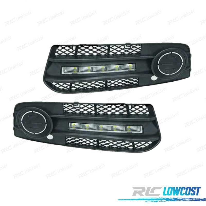 LUZ Diurna AUDI A4 07-11 + Rejillas Antiniebla