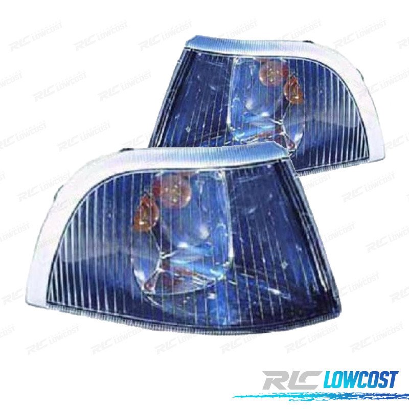 Intermitentes Frontales Volvo S40 96-00 Cristal Claro Negro
